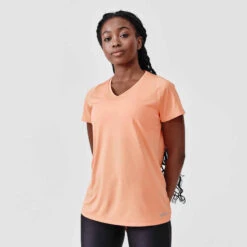Kalenji T-shirt Manches Courtes Running Respirant Femme - Dry Corail -ProSportif Boutique 8607319