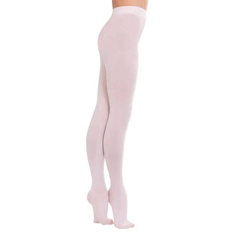 Collants De Danse Classique Avec Pieds Beige Fille 11 Collants De Danse Classique Avec Pieds Beige Fille â Image 9