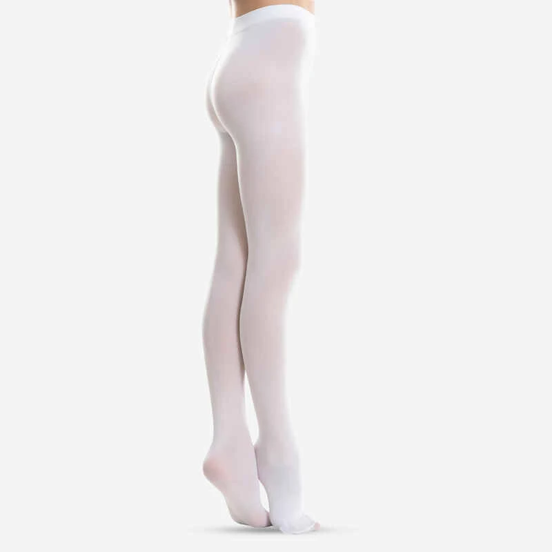 Collants De Danse Classique Avec Pieds Beige Fille 10 Collants De Danse Classique Avec Pieds Beige Fille â Image 8