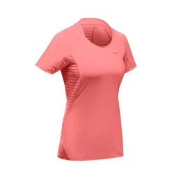 Quechua T-shirt Manches Courtes De Randonnée Montagne - MH500 - Femme -ProSportif Boutique 8612426