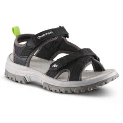Quechua Sandales De Randonnée MH120 TW Noire - Enfant - 28 AU 39 -ProSportif Boutique 8642386