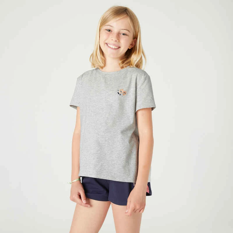 T-SHIRT FILLE COTON Blanc 8 T-SHIRT FILLE COTON Blanc – Image 6