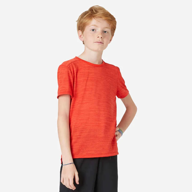 T-shirt Enfant Synthétique Respirant - 500 Marine 9 T-shirt Enfant Synthétique Respirant - 500 Marine – Image 7