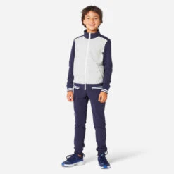Survêtement Chaud Enfant - 500 Gris Chiné Foncé -ProSportif Boutique 8649508