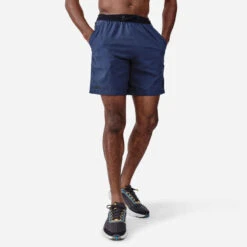 Kalenji Short Running Respirant Homme - Dry+ Olive Noire -ProSportif Boutique 8666465