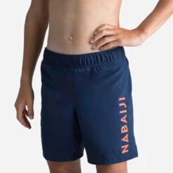 Maillot De Bain Natation Garçon - Swimshort 100 Basic - Marine 14 Maillot De Bain Natation Garçon - Swimshort 100 Basic - Marine -ProSportif Boutique 8669410