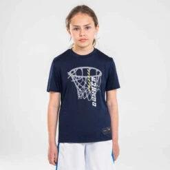 T-SHIRT / MAILLOT DE BASKETBALL ENFANT - TS500 FAST MARINE -ProSportif Boutique 8669575