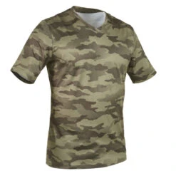 T-shirt Manches Courtes Respirant Chasse Homme 100 Vert Clair -ProSportif Boutique 8669597