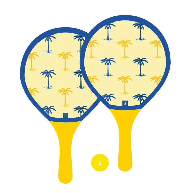 Set Raquettes Beach Tennis WOODY RACKET BLUE 11 Set Raquettes Beach Tennis WOODY RACKET BLUE â Image 9