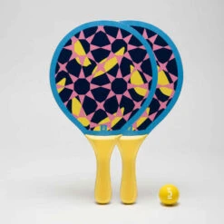 Set Raquettes Beach Tennis WOODY RACKET BLUE 17 Set Raquettes Beach Tennis WOODY RACKET BLUE -ProSportif Boutique 8677271