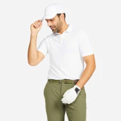 Polo De Golf Manches Courtes Homme WW500 Kaki 17 Polo De Golf Manches Courtes Homme WW500 Kaki -ProSportif Boutique 8732282