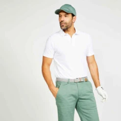 Polo De Golf Manches Courtes Homme MW500 Noisette 35 Polo De Golf Manches Courtes Homme MW500 Noisette -ProSportif Boutique 8732660