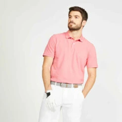 Polo De Golf Manches Courtes Homme MW500 Noisette 29 Polo De Golf Manches Courtes Homme MW500 Noisette -ProSportif Boutique 8732661