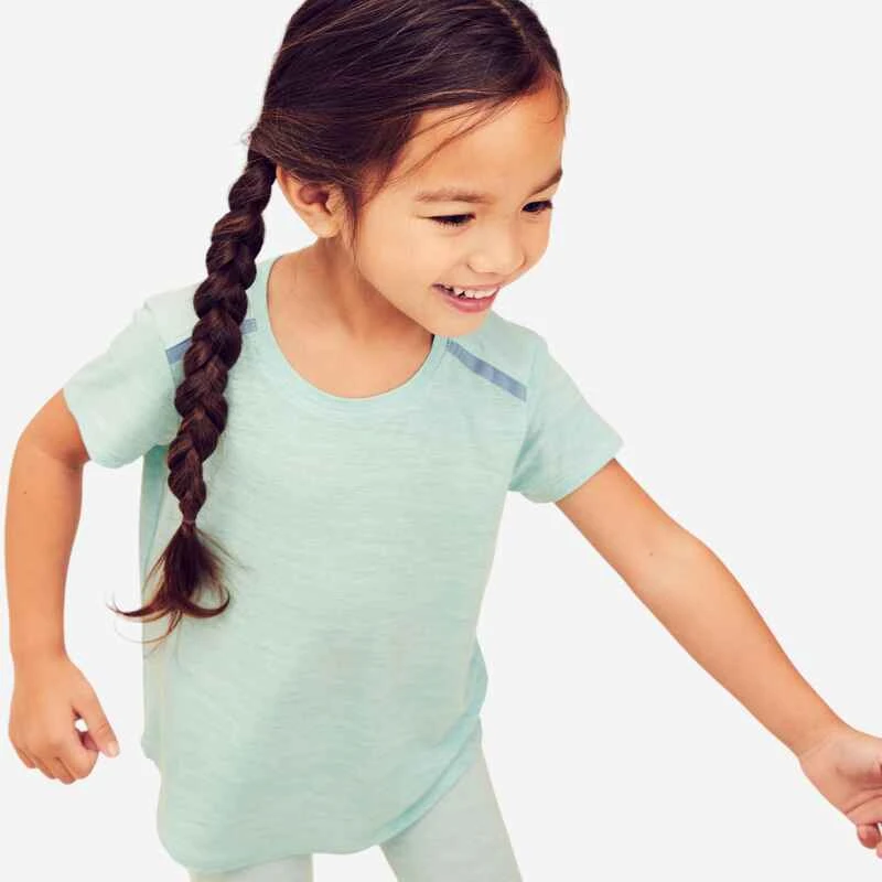 T-shirt Léger Respirant Enfant - 500 Turquoise 9 T-shirt Léger Respirant Enfant - 500 Turquoise – Image 7