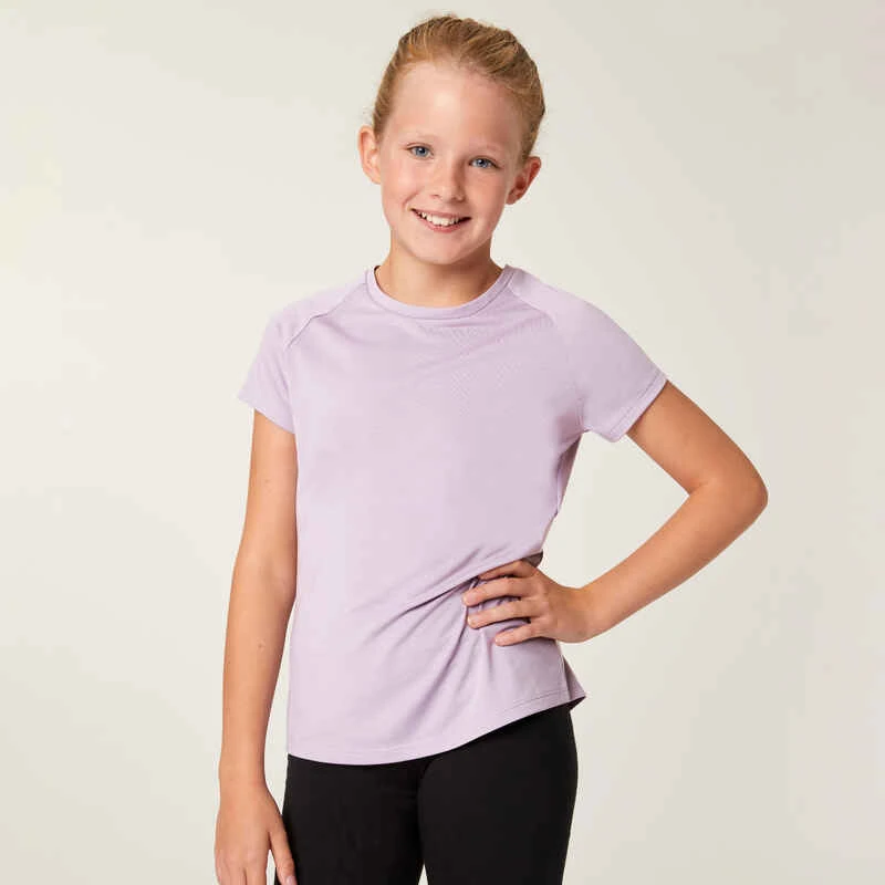 Decathlon T-shirt Fille Respirant - S500 Violet 8 Decathlon T-shirt Fille Respirant - S500 Violet – Image 6