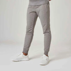 Pantalon Jogging Slim Fitness Homme - 500 Gris -ProSportif Boutique 8754904