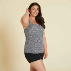 Maillot De Bain De Natation Femme 1 Pièce Tankini Shorty HEVA Lea Melon -ProSportif Boutique 8774081