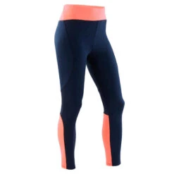 Legging Fille Synthétique Respirant - S500 Gris Et Rose Avec Imprimé -ProSportif Boutique 966520