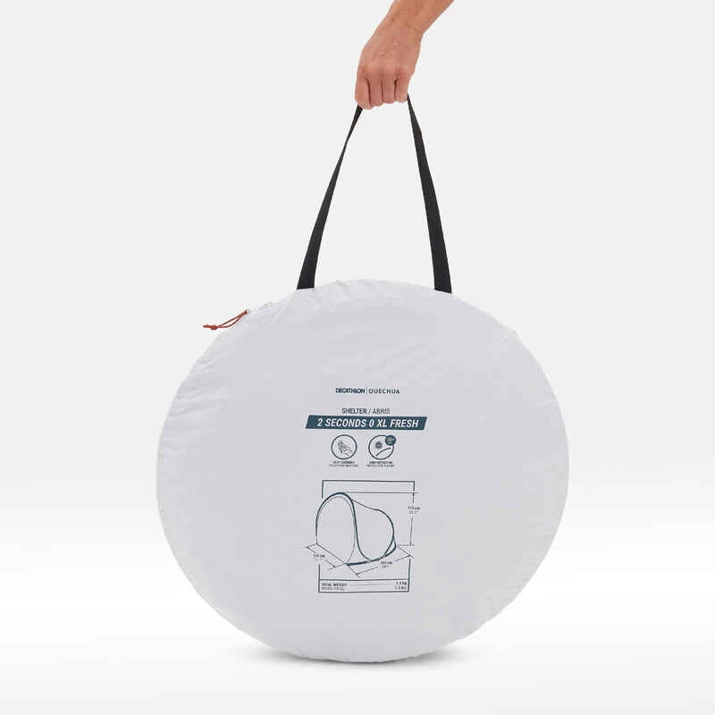 Quechua Abri De Camping Instantané 2 Places - 2 Seconds 2P Fresh 4 Quechua Abri De Camping Instantané 2 Places - 2 Seconds 2P Fresh – Image 2