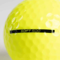 Balle De Golf SOFT 500 X12 Jaune -ProSportif Boutique balle de golf soft 500 x12 jaune 3