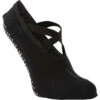 Chaussettes Ballerines Antidérapantes Fitness Coton Femme - 500 Noir -ProSportif Boutique ballerines antiderapantes fitness noir