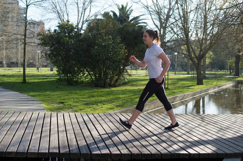 Ballerines Marche Sportive Femme PW 160 Br'easy Violet 5 Ballerines Marche Sportive Femme PW 160 Br'easy Violet â Image 3