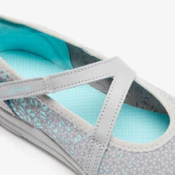 Ballerines Marche Urbaine Femme PW 160 Br'easy Gris / Turquoise -ProSportif Boutique ballerines marche sportive femme pw 160 br easy noir 6