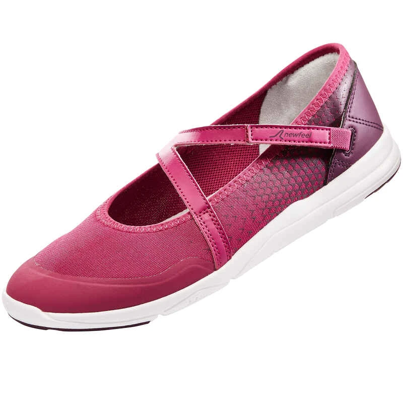 Ballerines Marche Sportive Femme PW 160 Br'easy Violet 4 Ballerines Marche Sportive Femme PW 160 Br'easy Violet â Image 2