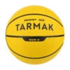 Ballon De Basket R100 De Taille 5 Jaune Jusqu'à 10 Ans Pour Débuter. -ProSportif Boutique ballon de basket r100 de taille 5 jaune jusqu a 10 ans pour debuter