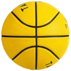 Ballon De Basket R100 De Taille 5 Jaune Jusqu'à 10 Ans Pour Débuter. -ProSportif Boutique ballon de basket r100 de taille 5 jaune jusqu a 10 ans pour debuter 3