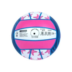 Ballon De Plage BV100 Fun Taille 3 Etoile Bleu Et Rose -ProSportif Boutique ballon de beach volley bv100 fun violet et rose 3