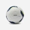 Kipsta Ballon De Football Hybride F500 Taille 3 Blanc Jaune