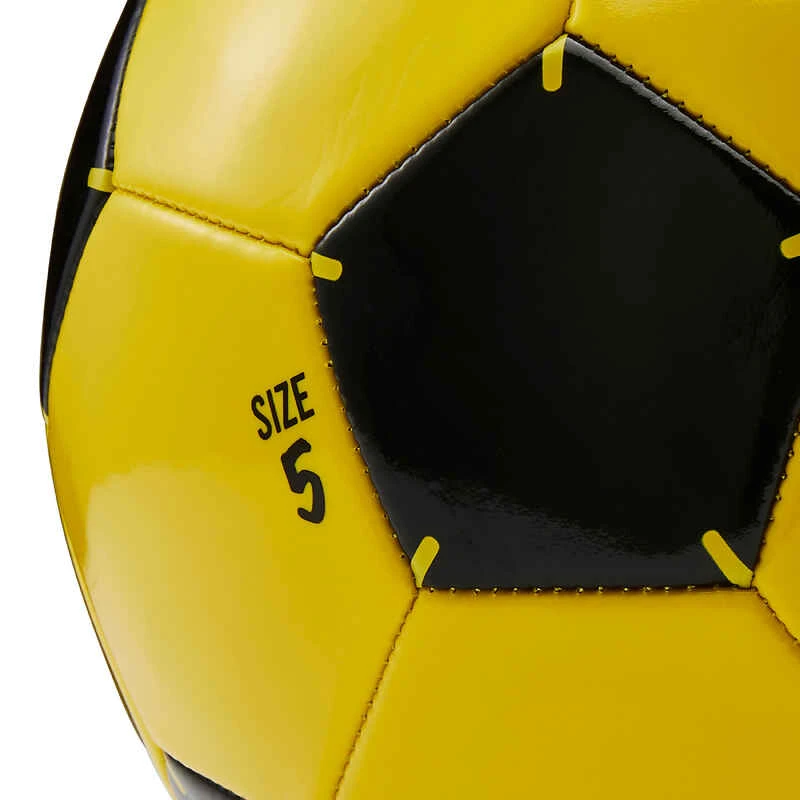 Kipsta Ballon De Football First Kick Taille 5 (joueurs De 12 Ans Et Plus) Jaune 6 Kipsta Ballon De Football First Kick Taille 5 (joueurs De 12 Ans Et Plus) Jaune – Image 4