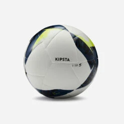 Kipsta Ballon De Football Hybride FIFA BASIC F550 Taille 5 Blanc Jaune
