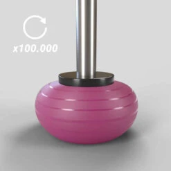 GYM BALL PILATES RÉSISTANT TAILLE 3 / 75 Cm - BORDEAUX -ProSportif Boutique ballon de gym resistant fitness taille 3 75 cm turquoise 3