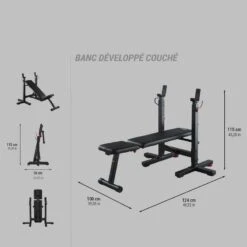 CORENGTH Banc Développé Couché Incliné Pliable -ProSportif Boutique banc developpe couche incline pliable 19