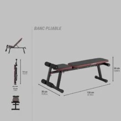 CORENGTH BANC MUSCULATION PLIABLE Incliné Décliné Abdominaux 34 CORENGTH BANC MUSCULATION PLIABLE Incliné Décliné Abdominaux -ProSportif Boutique banc musculation pliable incline decline abdominaux 13