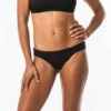 Bas De Maillot De Bain De Surf Femme Plissée Côté NIKI NOIR -ProSportif Boutique bas de maillot de bain de surf femme plissee cote niki noir