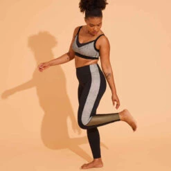 BAS DE MAILLOT DE BAIN LEGGING AQUAGYM-AQUABIKE FEMME NOIR IMPRIME KAKI -ProSportif Boutique bas de maillot de bain legging aquagym aquabike femme noir imprime kaki 6