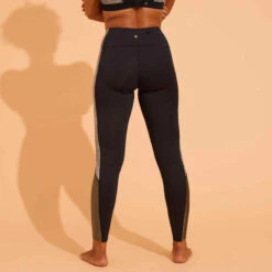 BAS DE MAILLOT DE BAIN LEGGING AQUAGYM-AQUABIKE FEMME NOIR IMPRIME KAKI -ProSportif Boutique bas de maillot de bain legging aquagym aquabike femme noir imprime kaki 7