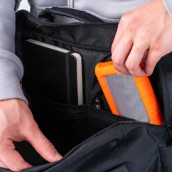 BESACE SAC A DOS MARCHE URBAINE - BACKENGER 22L NOIR -ProSportif Boutique besace sac a dos marche urbaine backenger 20l noir 8