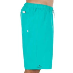 Boardshort Long Hendaia Turquoise -ProSportif Boutique boardshort long hendaia bleu fonce 2