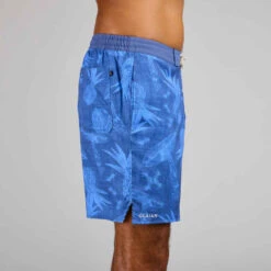 Boardshort Surf 100 Long Homme Eco SURFERGIRL Bleu -ProSportif Boutique boardshort surf 100 long homme eco surfergirl bleu 3