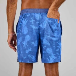 Boardshort Surf 100 Long Homme Eco SURFERGIRL Bleu -ProSportif Boutique boardshort surf 100 long homme eco surfergirl bleu 5