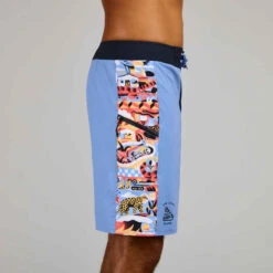 Boardshort Surf 500 19" LUSNIA -ProSportif Boutique boardshort surf 500 19quote homme alex kaki 2