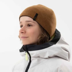 WEDZE BONNET DE SKI ENFANT - REVERSE - NOIR CAMEL -ProSportif Boutique bonnet de ski enfant reverse noir gris 10