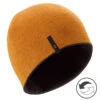 WEDZE BONNET DE SKI ENFANT - REVERSE - NOIR CAMEL -ProSportif Boutique bonnet de ski enfant reverse noir gris