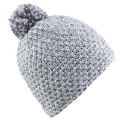 WEDZE BONNET DE SKI ENFANT - TIMELESS - GRIS CLAIR -ProSportif Boutique bonnet de ski enfant timeless rose 4