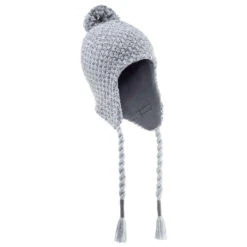 WEDZE BONNET DE SKI PĂRUVIEN ENFANT - TIMELESS - GRIS CLAIR