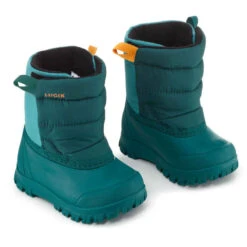 WEDZE Bottes De Neige Bébé, Après Ski Bébé WARM Turquoises -ProSportif Boutique bottes de neige bebe apres ski bebe warm turquoises 3